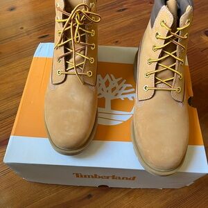 Timberland Tan Tactical Boots with Nubuck Leather